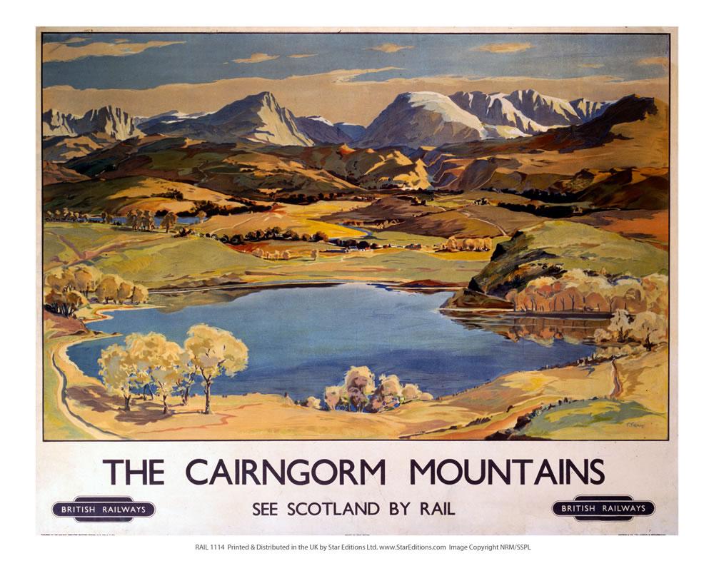 Cairngorm Railway Print Image for Cairngorm Railway Print